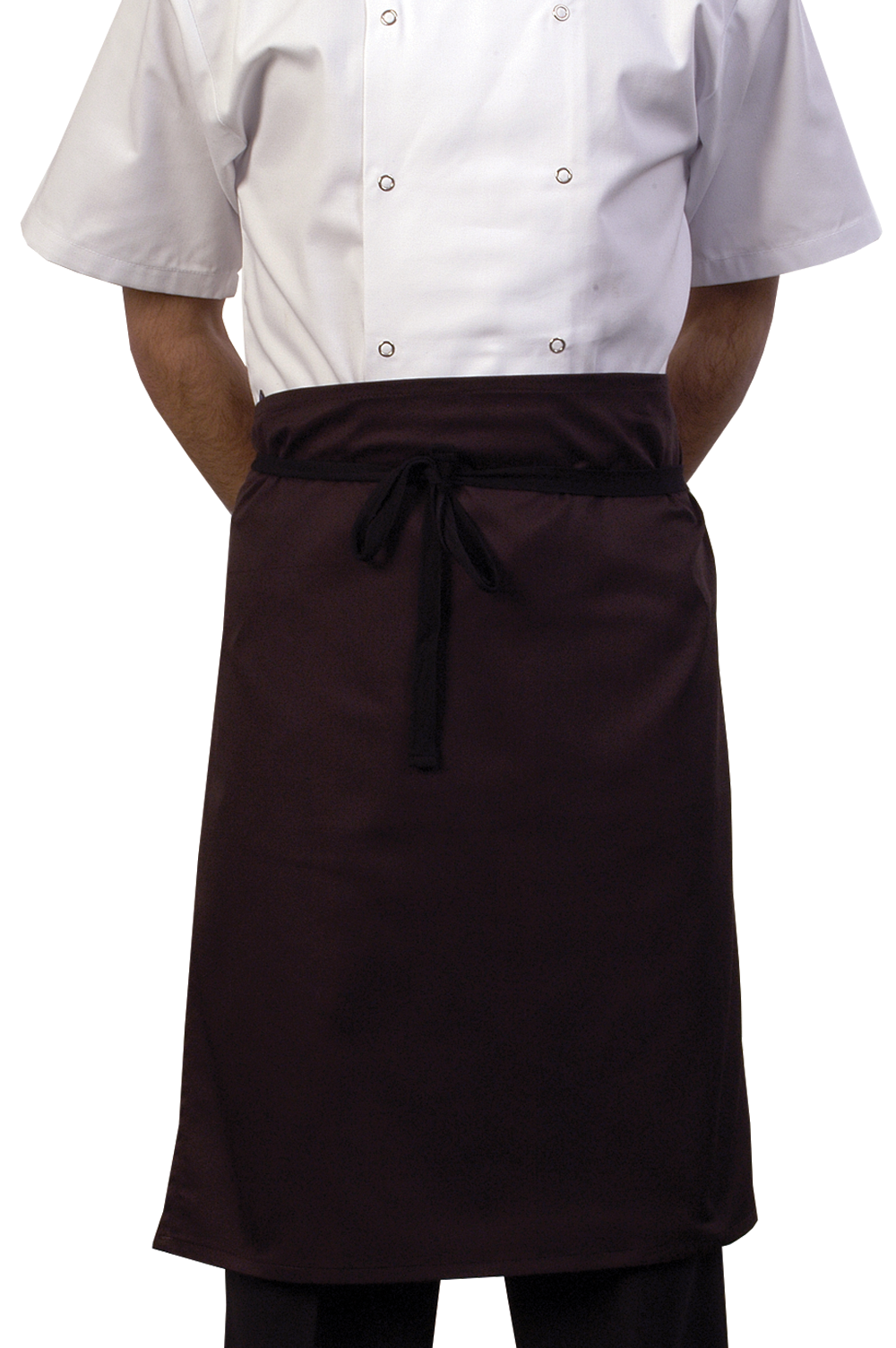 Basic Waist Apron - Black