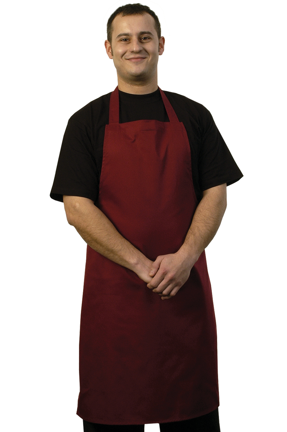 Classic Bib Apron - Claret