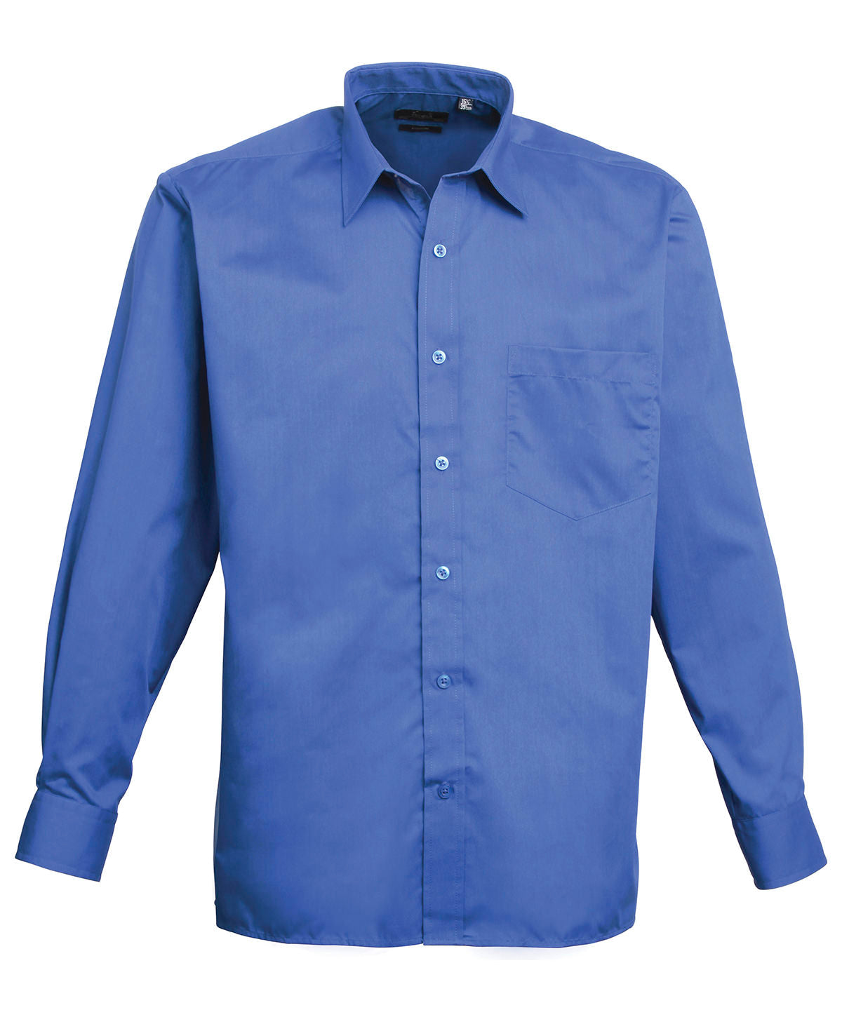Men's Poplin Work Shirt - Long Sleeve