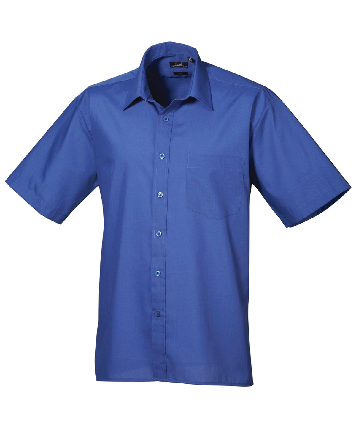 Men's Poplin Work Shirt - Short Sleeve