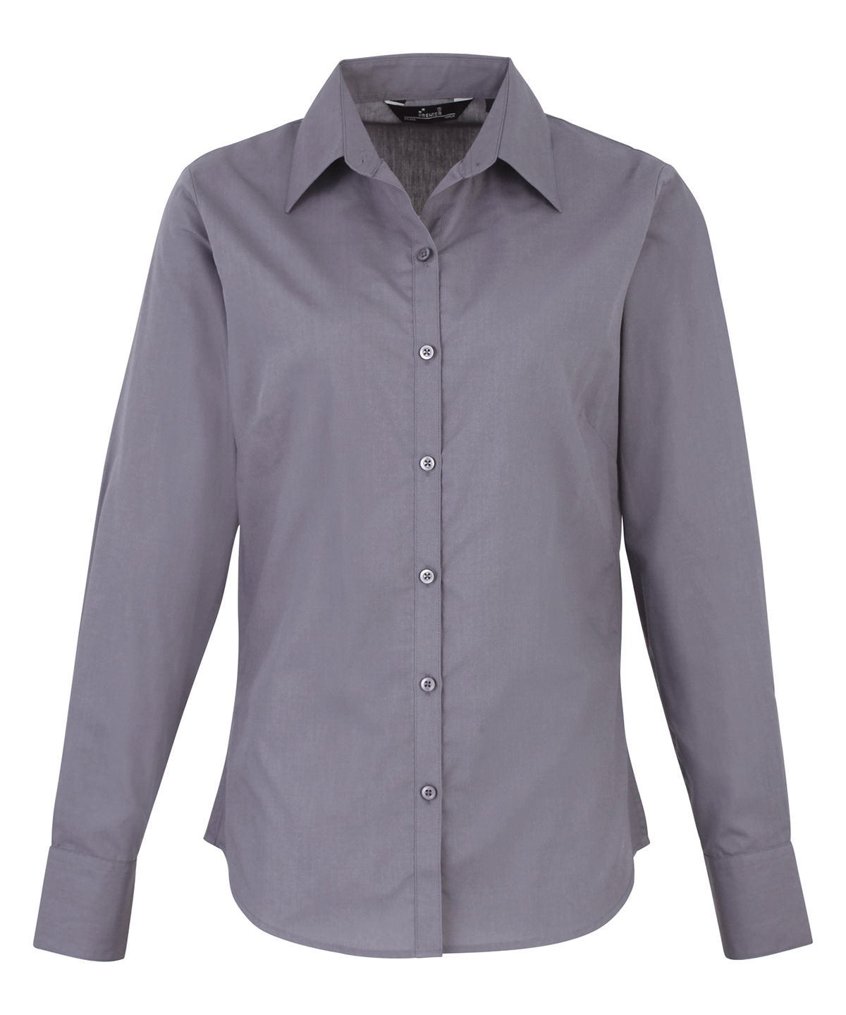 Ladies Poplin Blouse - Long Sleeve
